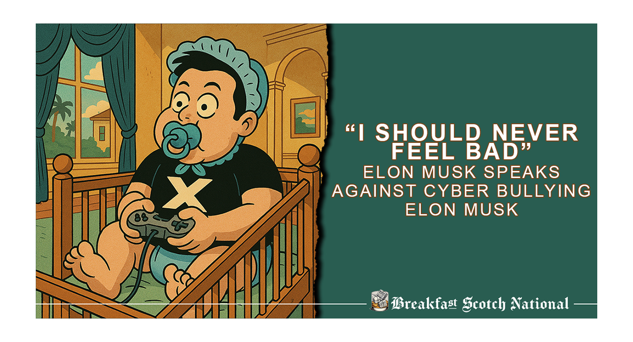 “I should never feel bad” Elon Musk Speaks Against Cyber Bullying Elon Musk
