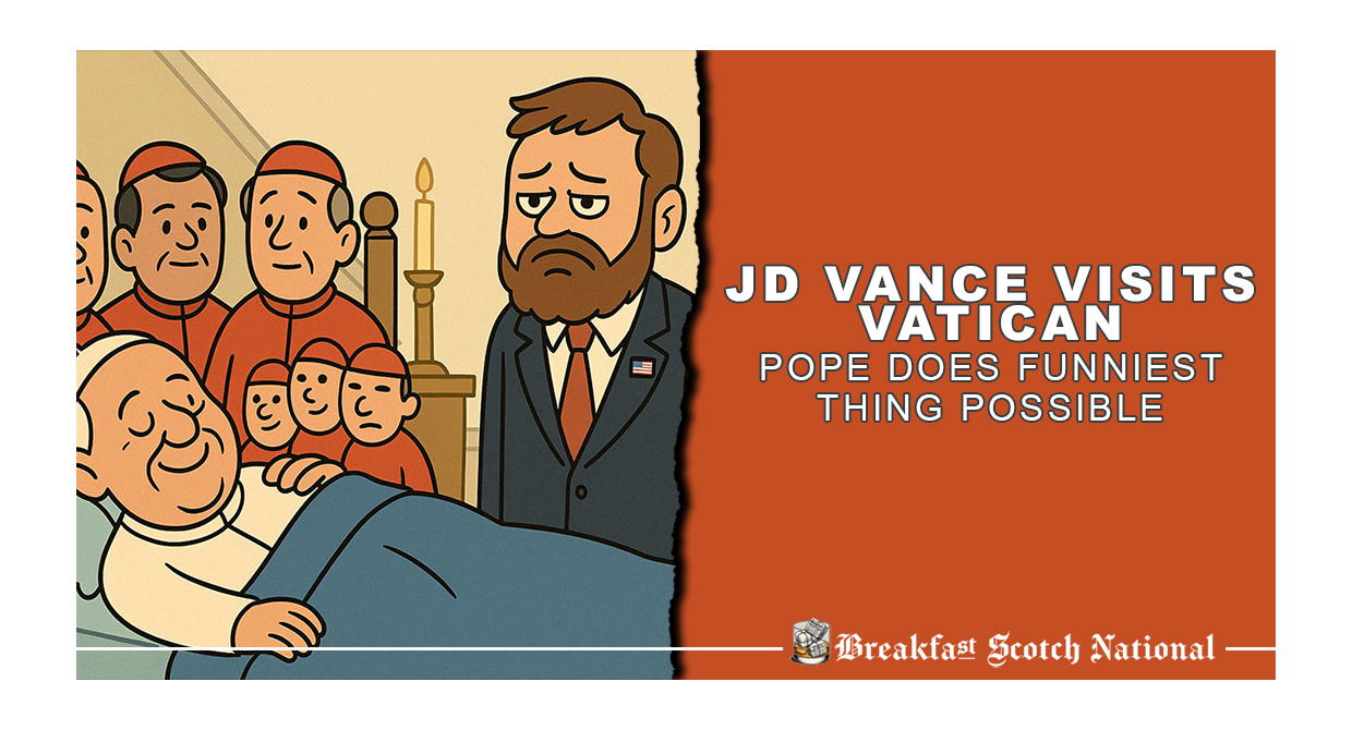 JD Vance visits Vatican, Pope does funniest thing possible