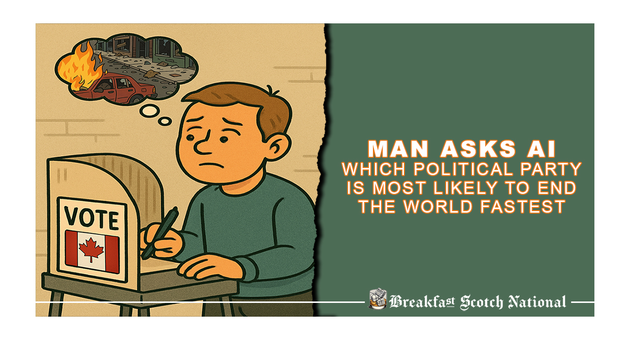 Man asks AI which Political Party is most likely to end the world fastest