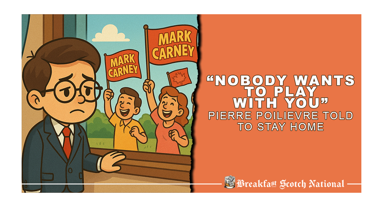 “Nobody wants to play with you” Pierre Poilievre told to stay home