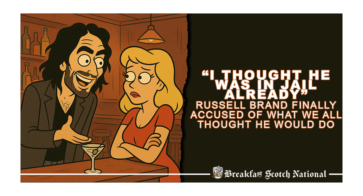 “I thought he was in Jail already” Russell Brand FINALLY accused of what we all thought he would do