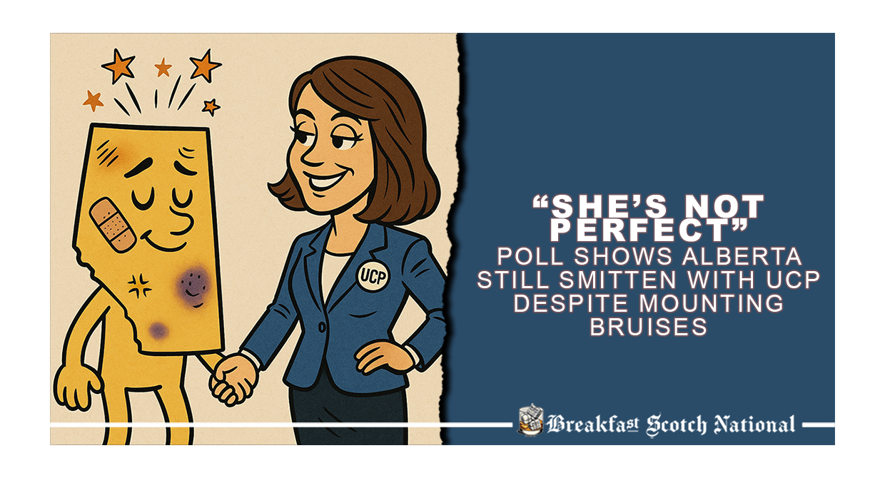 “She’s not perfect” Poll Shows Alberta Still Smitten with UCP Despite Mounting Bruises