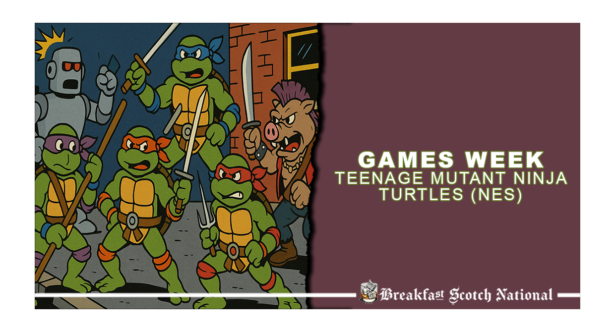 Games Week – Teenage Mutant ninja Turtles (NES)