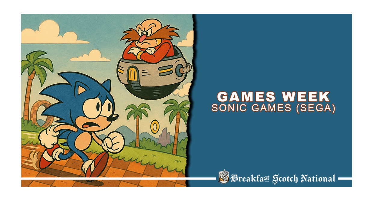 Games Week – Sonic Games (SEGA)