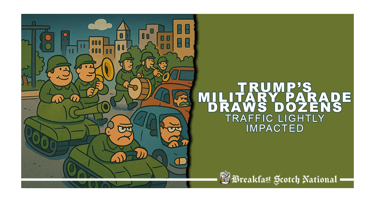 Trump’s Military Parade Draws Dozens, Traffic Lightly Impacted