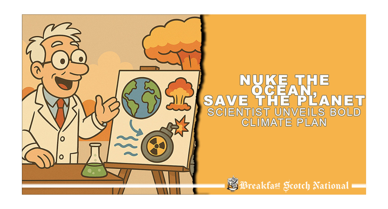 Scientist Unveils Bold Climate Plan: Nuke the Ocean, Save the Planet