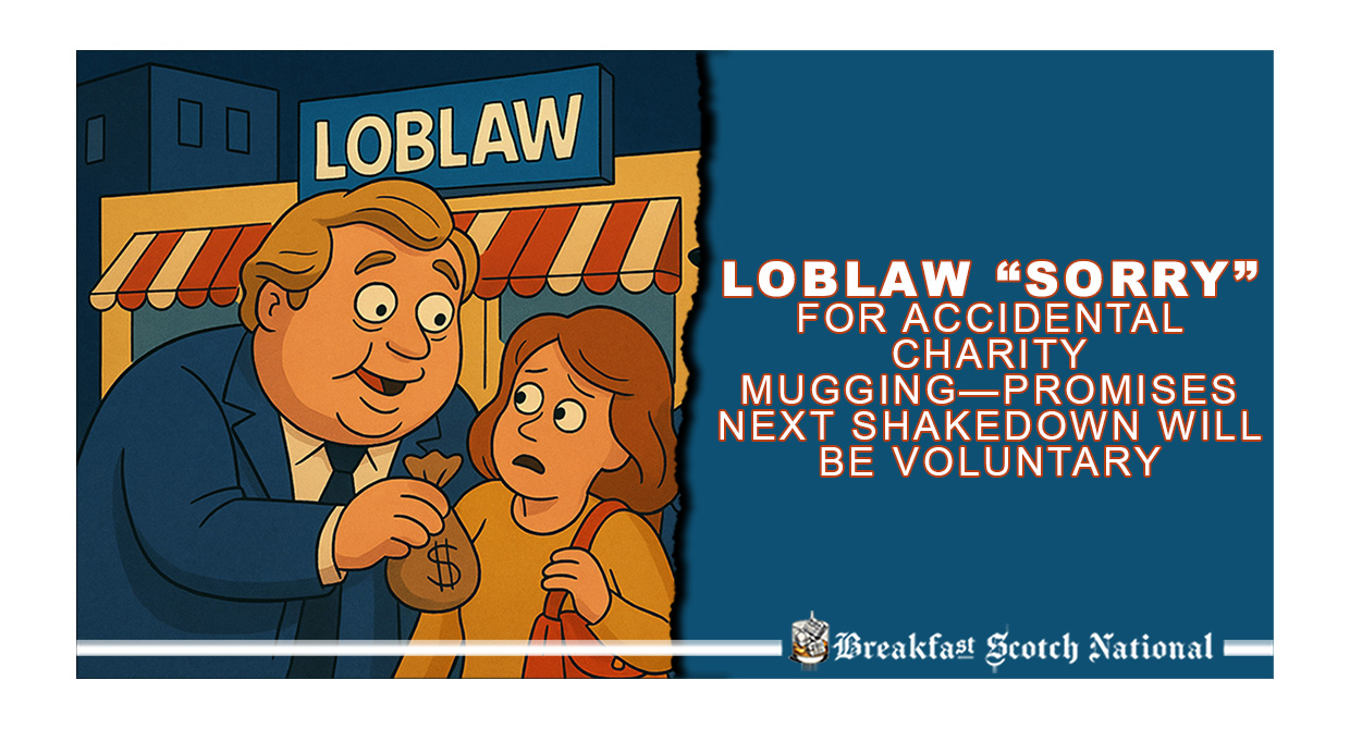 Loblaw “Sorry” for Accidental Charity Mugging—Promises Next Shakedown Will Be Voluntary