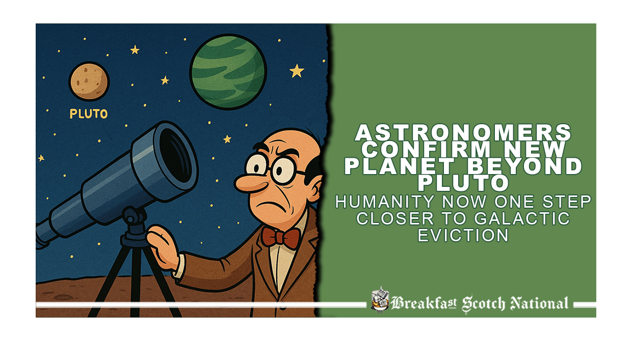 Astronomers Confirm New Planet Beyond Pluto; Humanity Now One Step Closer to Galactic Eviction