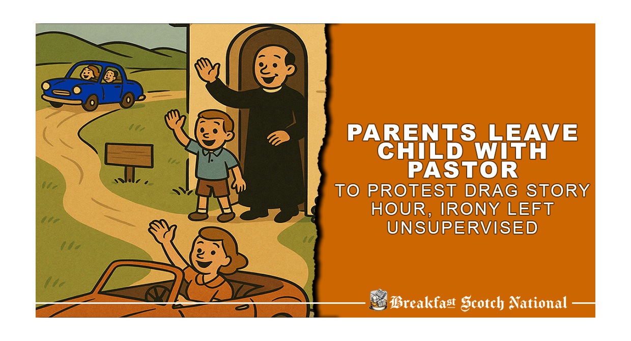 Parents Leave Child with Pastor to Protest Drag Story Hour, Irony Left Unsupervised