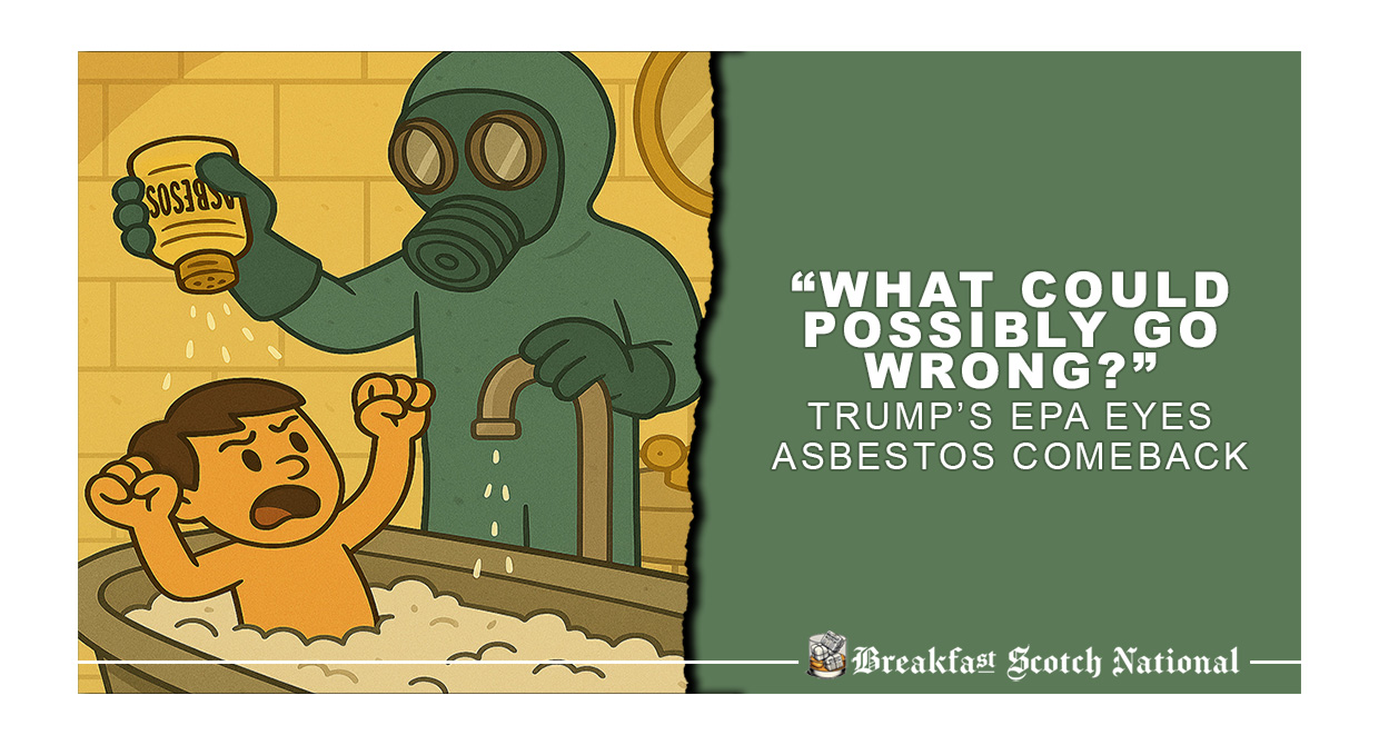 “What Could Possibly Go Wrong?” Trump’s EPA Eyes Asbestos Comeback