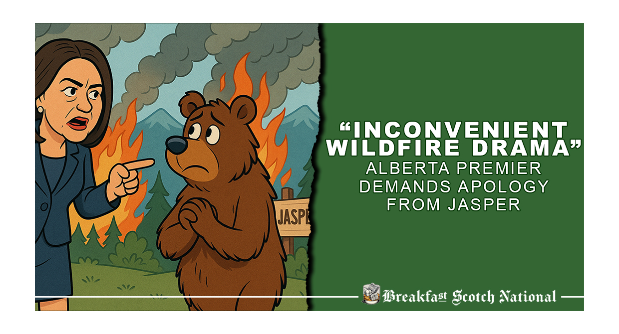 “Inconvenient Wildfire Drama” Alberta Premier Demands Apology From Jasper