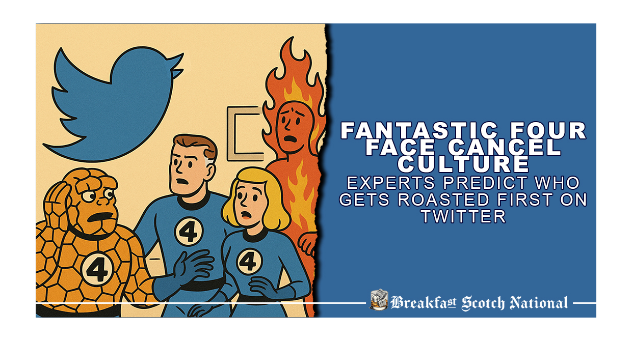 Fantastic Four Face Cancel Culture: Experts Predict Who Gets Roasted First on Twitter