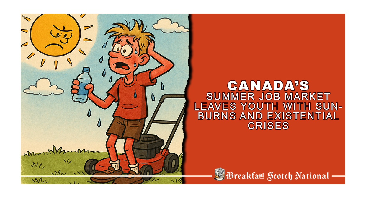 Canada’s Summer Job Market Leaves Youth with Sunburns and Existential Crises