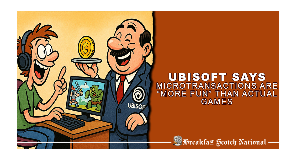Ubisoft Says Microtransactions Are “More Fun” Than Actual Games