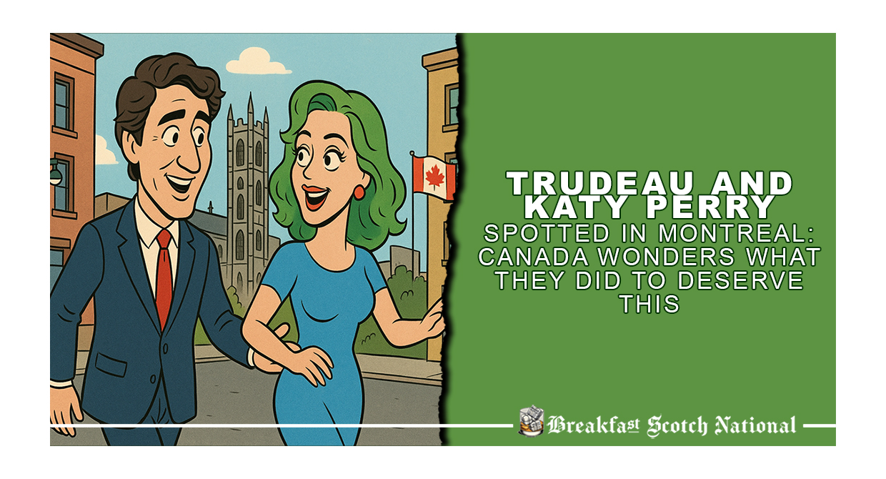 Trudeau and Katy Perry Spotted in Montreal: Canada Wonders What They Did to Deserve This