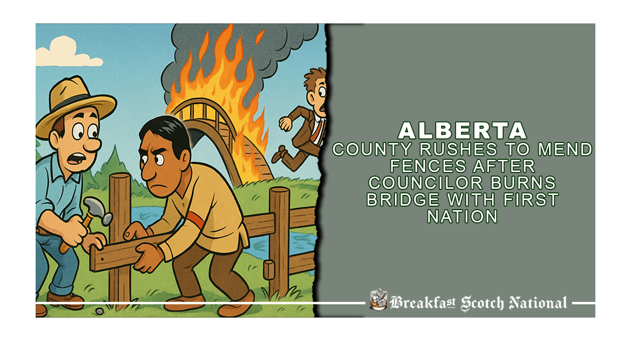 Alberta County Rushes to Mend Fences After Councilor Burns Bridge With First Nation