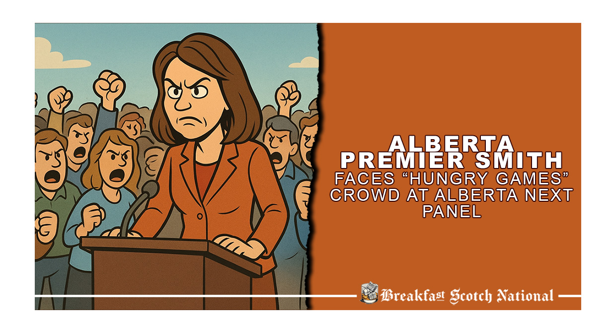 Alberta Premier Smith Faces “Hungry Games” Crowd at Alberta Next Panel