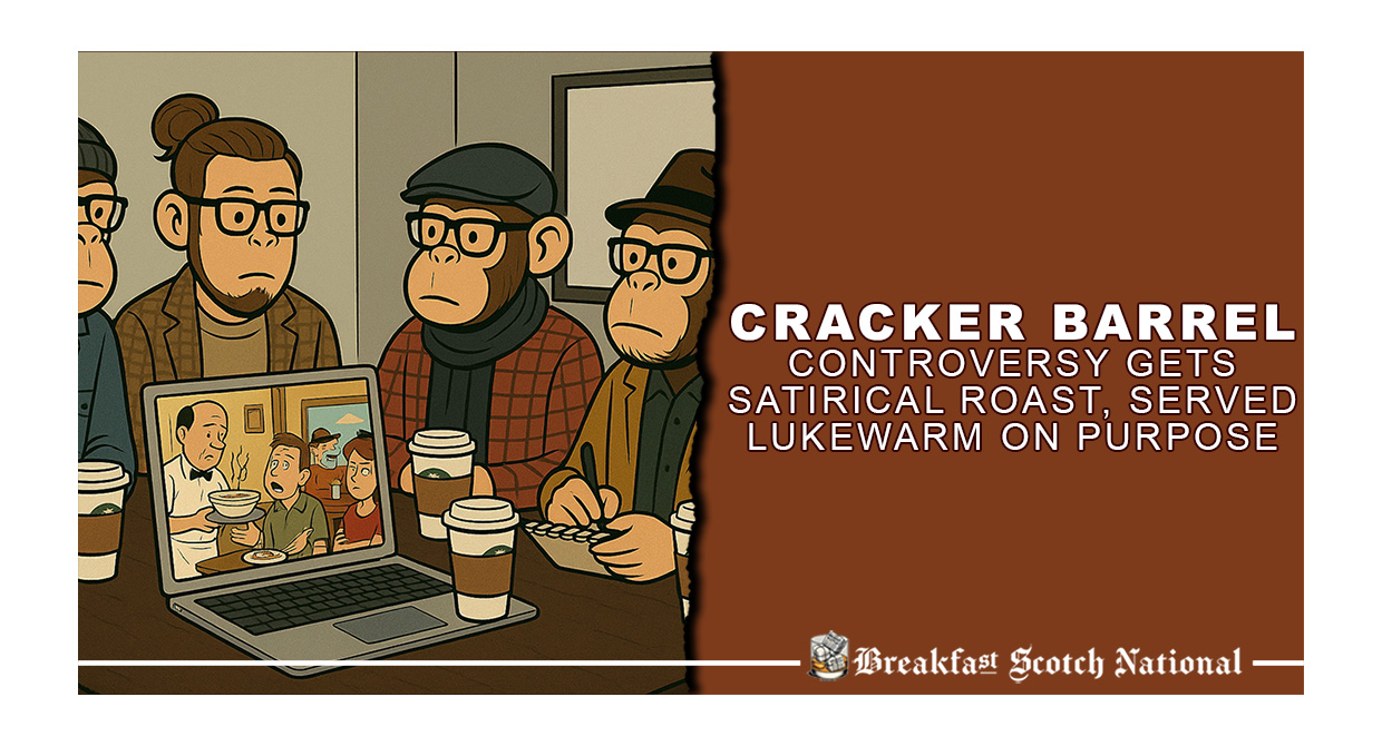 Cracker Barrel Controversy Gets Satirical Roast, Served Lukewarm on Purpose