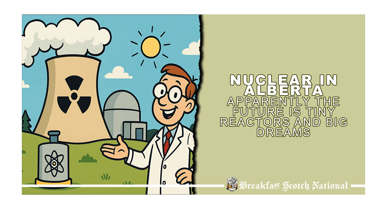 Nuclear in Alberta? Apparently the future is Tiny Reactors and Big Dreams