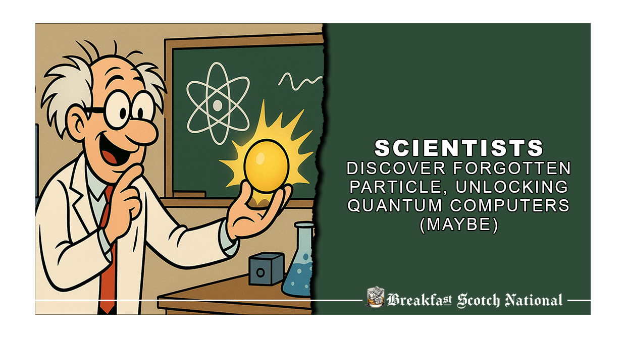 Scientists Discover Forgotten Particle, Unlocking Quantum Computers (Maybe)