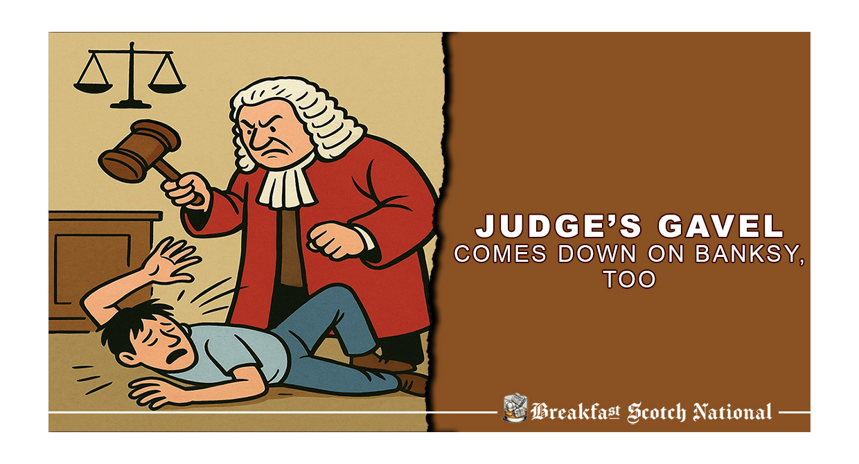 Judge’s Gavel Comes Down on Banksy, Too