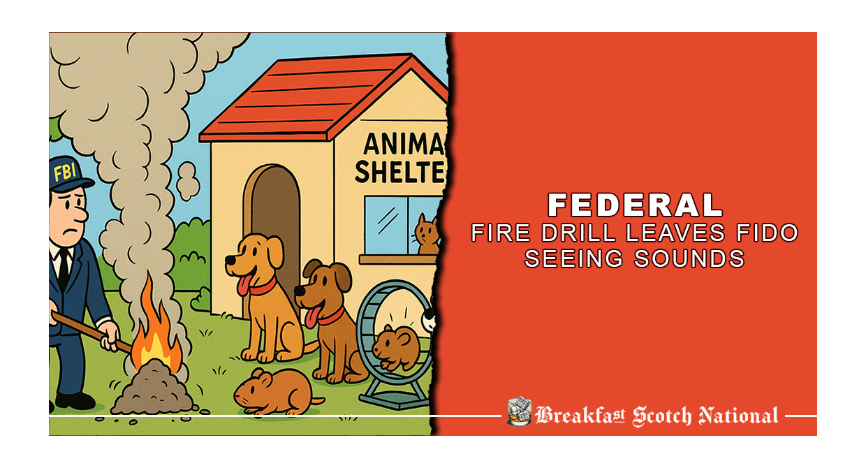 Federal Fire Drill Leaves Fido Seeing Sounds