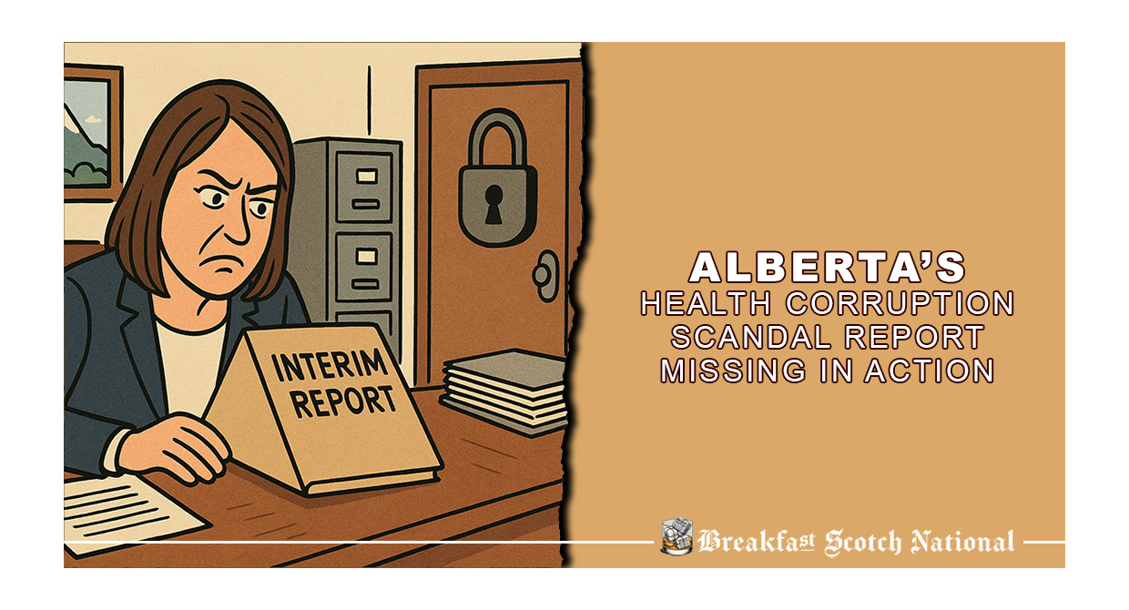Alberta’s Health Corruption Scandal Report Missing in Action