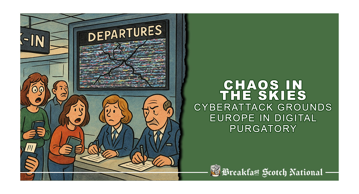 Chaos in the Skies: Cyberattack Grounds Europe in Digital Purgatory