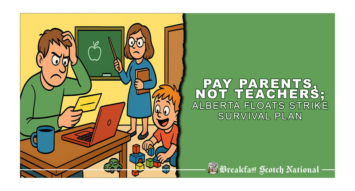 Pay Parents, Not Teachers; Alberta Floats Strike Survival Plan