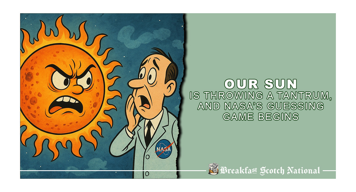 Our Sun Is Throwing a Tantrum, and NASA’s Guessing Game Begins