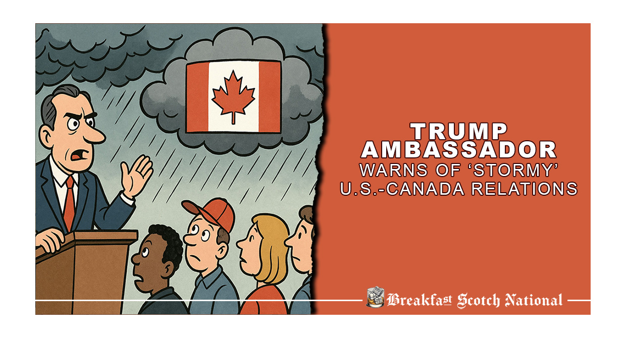 Trump Ambassador Warns of ‘Stormy’ U.S.-Canada Relations