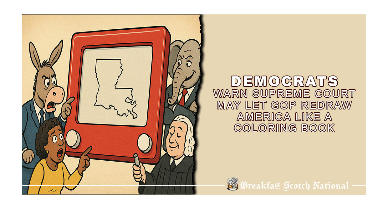 Democrats Warn Supreme Court May Let GOP Redraw America Like a Coloring Book