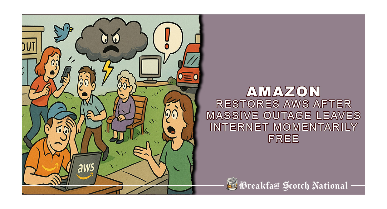 Amazon Restores AWS After Massive Outage Leaves Internet Momentarily Free