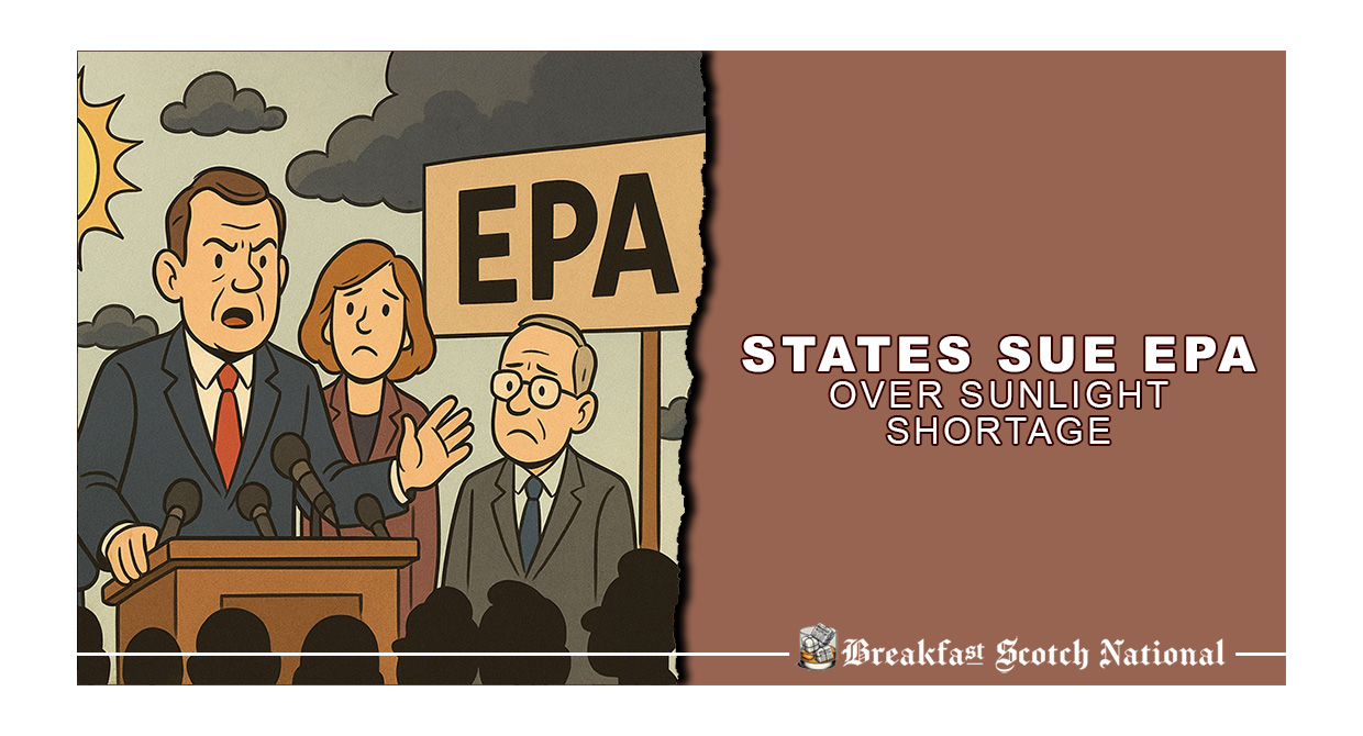 States Sue EPA Over Sunlight Shortage
