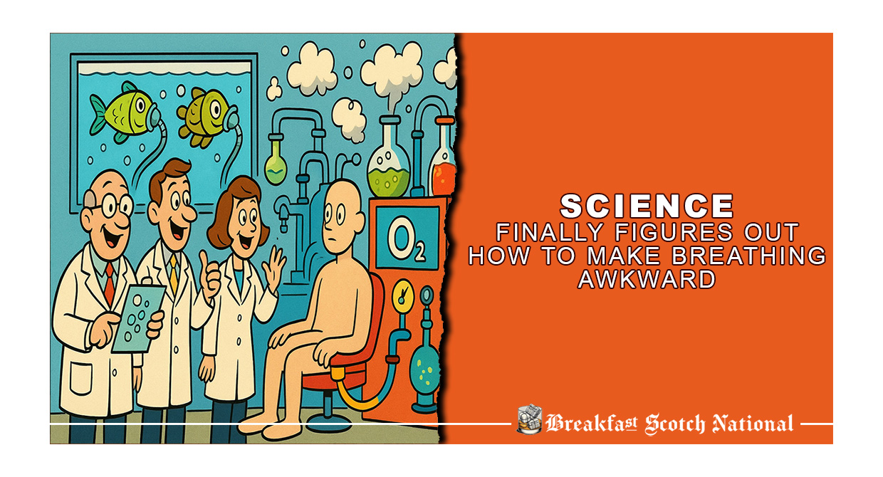 Science Finally Figures Out How to Make Breathing Awkward
