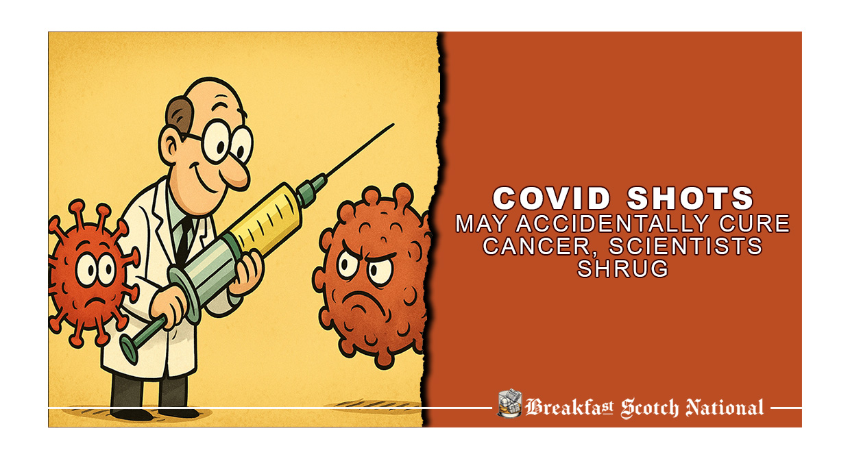 COVID Shots May Accidentally Cure Cancer, Scientists Shrug