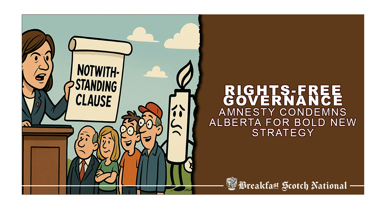 Rights-Free Governance; Amnesty Condemns Alberta for Bold New Strategy