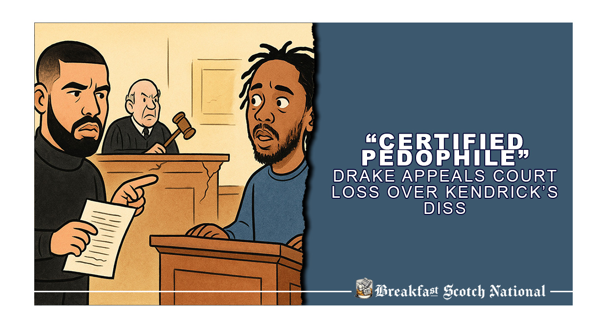 “Certified Pedophile” Drake Appeals Court Loss Over Kendrick’s Diss