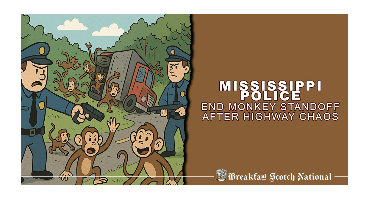 Mississippi Police End Monkey Standoff After Highway Chaos