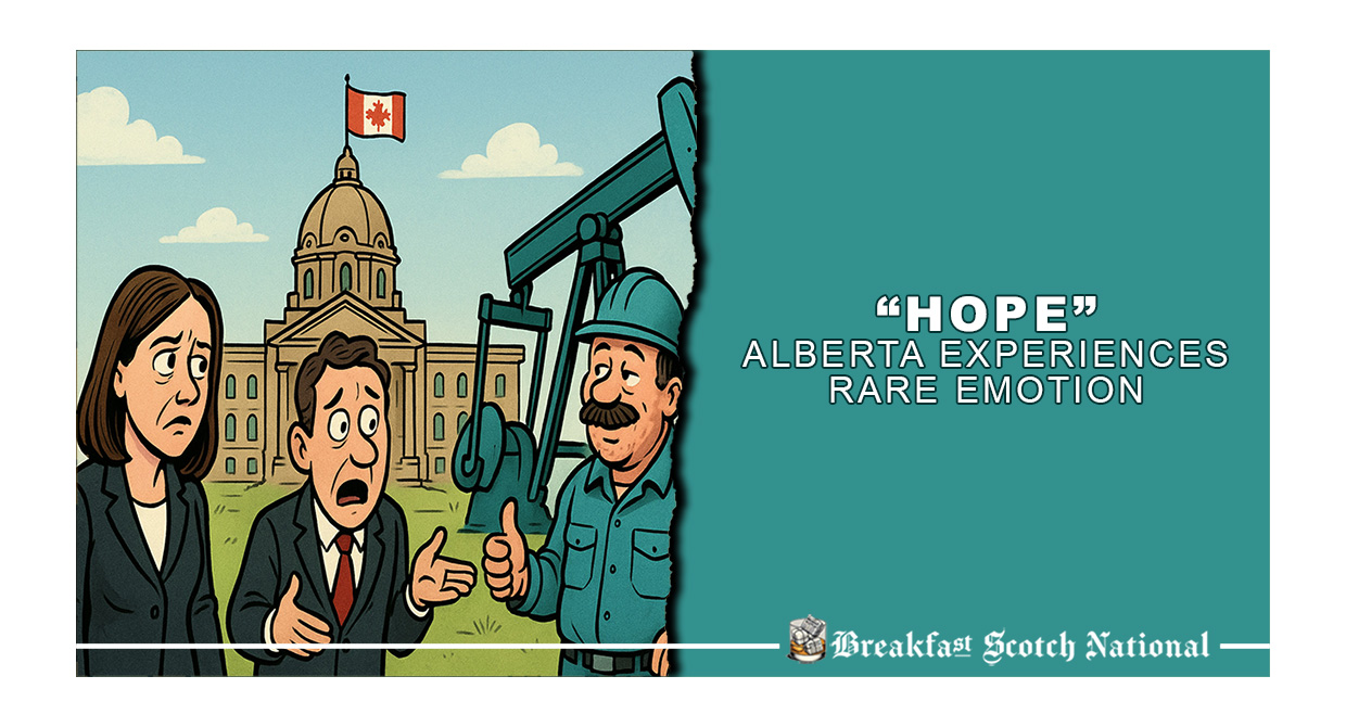 “Hope” Alberta Experiences Rare Emotion