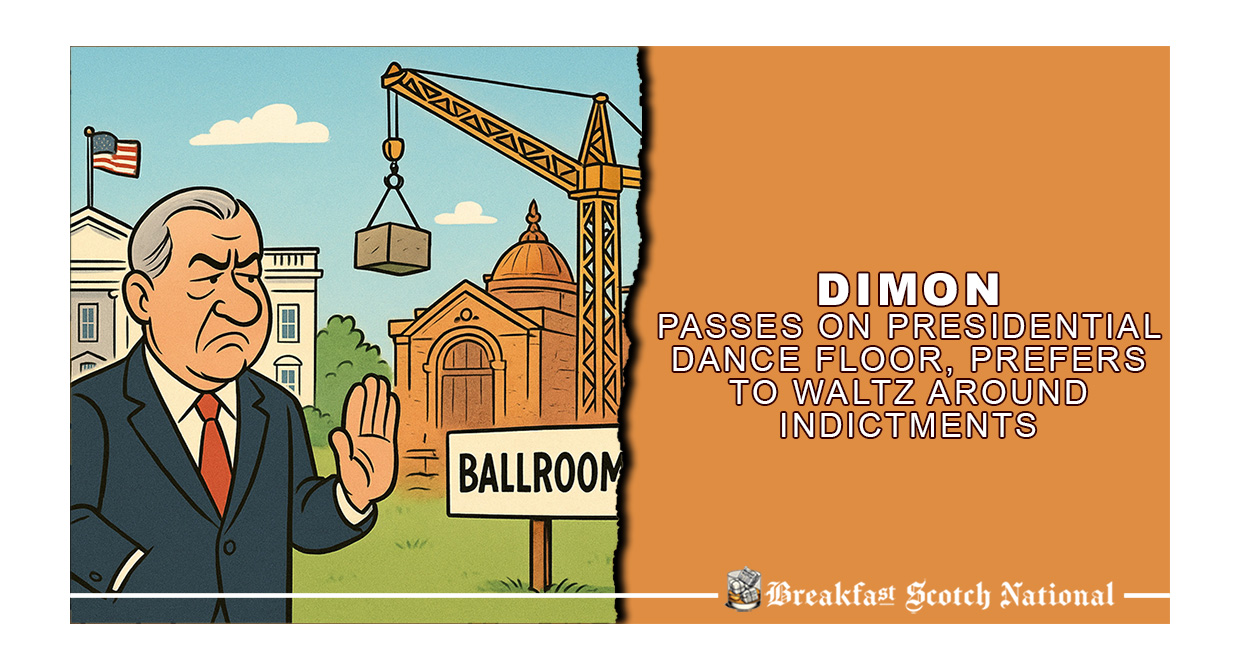 Dimon Passes on Presidential Dance Floor, Prefers to Waltz Around Indictments