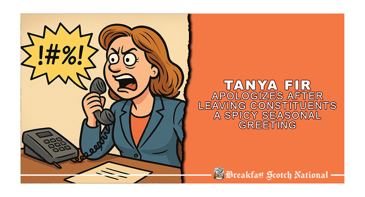 Tanya Fir Apologizes After Leaving Constituents a Spicy Seasonal Greeting