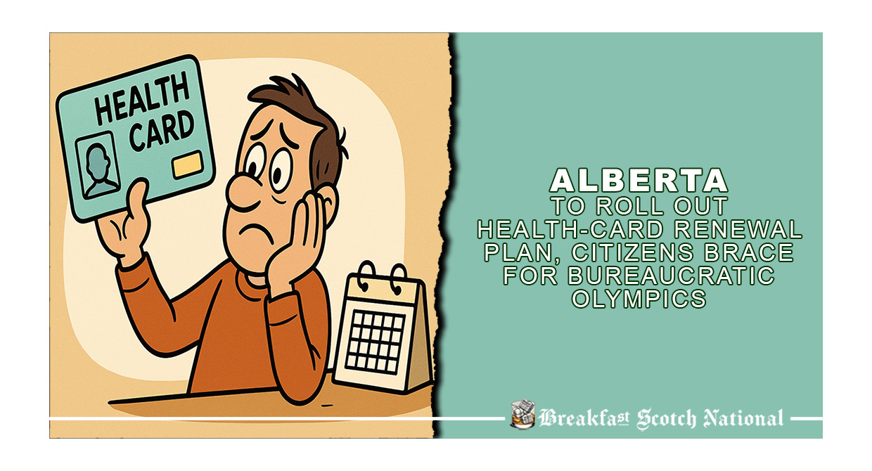 Alberta to Roll Out Health-Card Renewal Plan, Citizens Brace for Bureaucratic Olympics