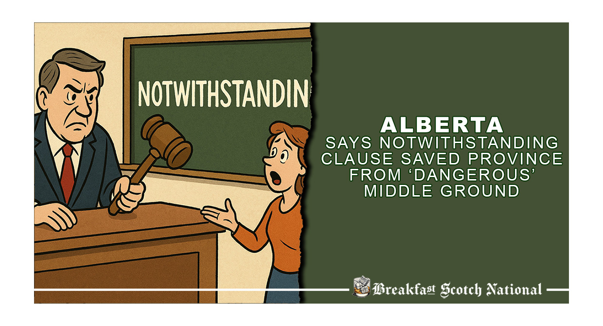 Alberta Says Notwithstanding Clause Saved Province From ‘Dangerous’ Middle Ground