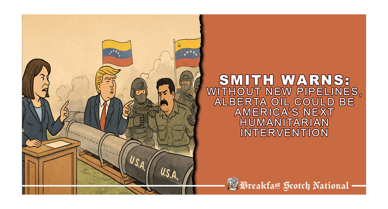 Smith Warns: Without New Pipelines, Alberta Oil Could Be America’s Next Humanitarian Intervention