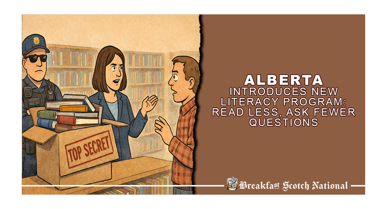 Alberta Introduces New Literacy Program: Read Less, Ask Fewer Questions