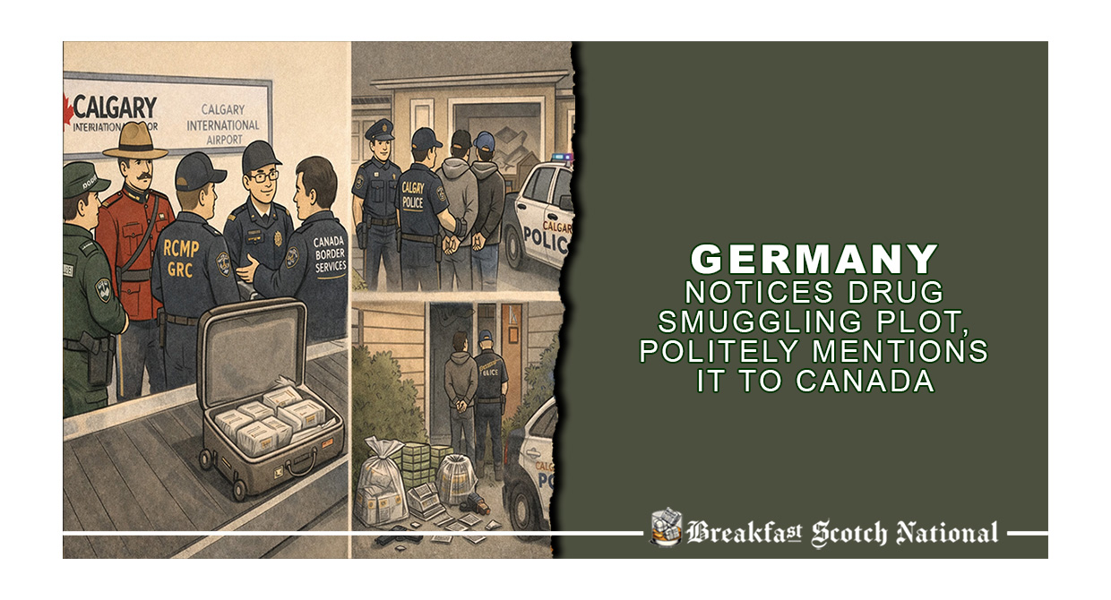 Germany Notices Drug Smuggling Plot, Politely Mentions It to Canada