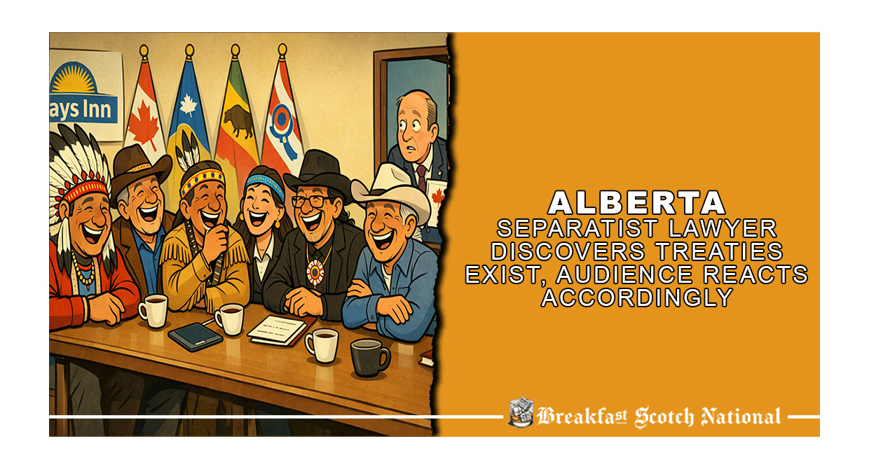 Alberta Separatist Lawyer Discovers Treaties Exist, Audience Reacts Accordingly