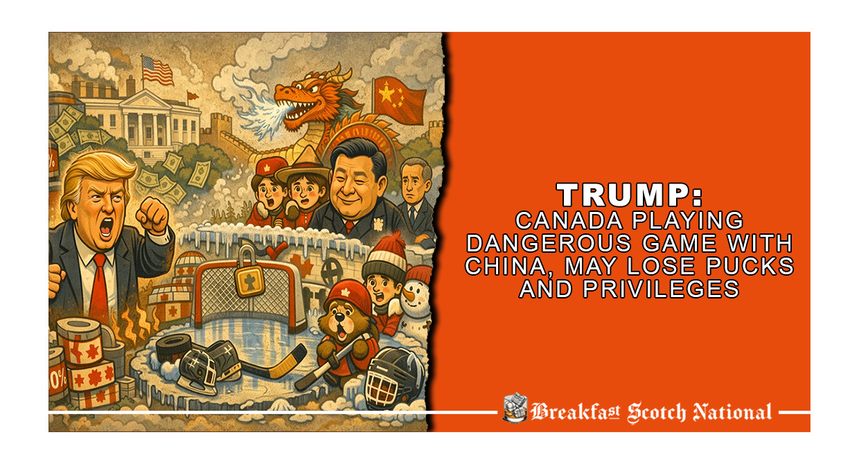 Trump: Canada Playing Dangerous Game With China, May Lose Pucks and Privileges