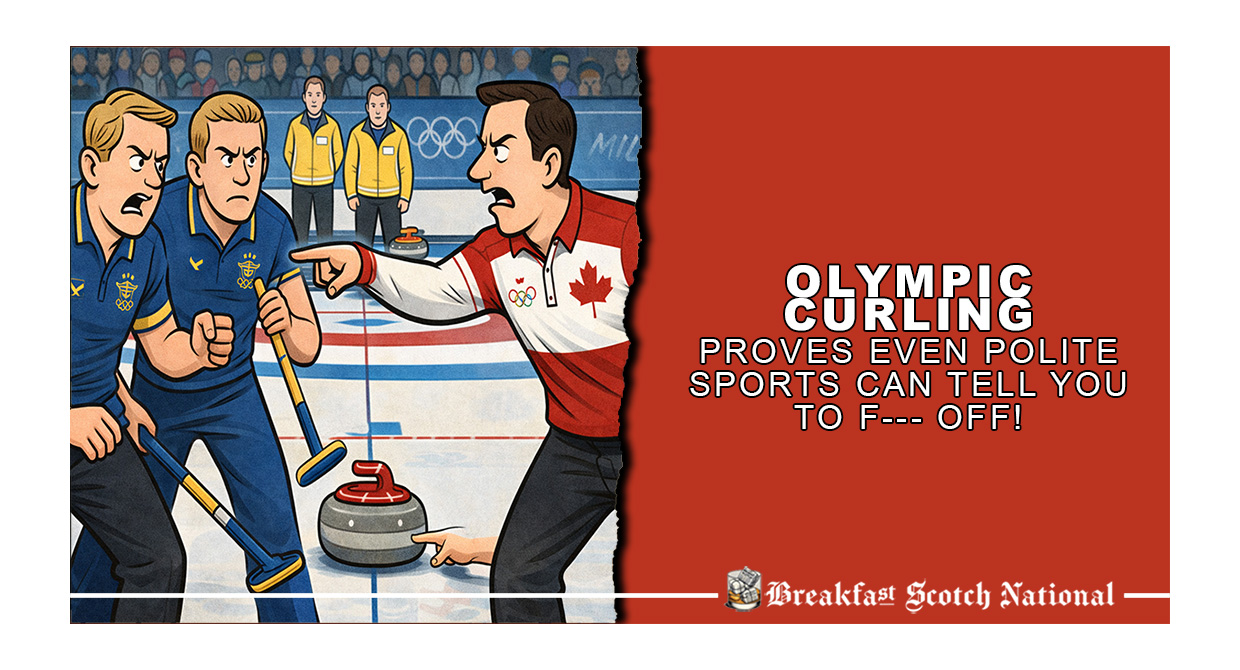 Olympic Curling Proves Even Polite Sports Can Tell You to F— Off!